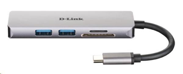 D-Link DUB-M530 rozbočovač 5 v 1 USB-C s rozhraním HDMI a čítačkou kariet SD/ microSD1