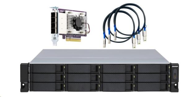 QNAP TL-R1200S-RP - úložná jednotka JBOD SATA (12x SATA), rack