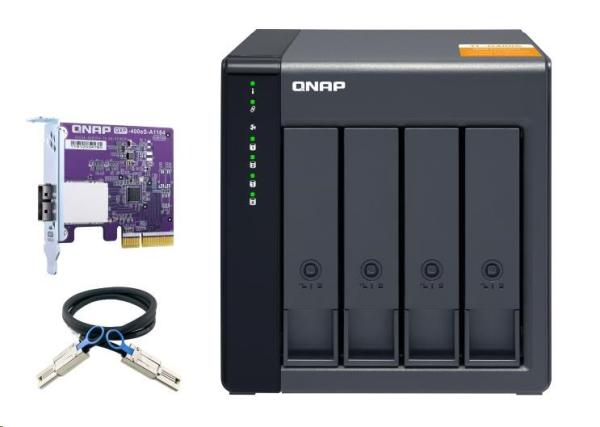 QNAP TL-D400S Rozširujúca jednotka QNAP NAS (4x SATA)3