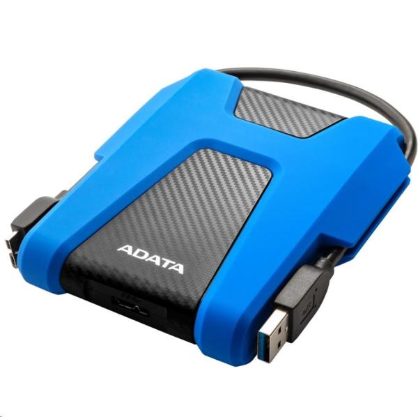 Externý pevný disk ADATA 1TB 2, 5" USB 3.1 AHD680,  modrá (guma,  odolná voči nárazom)4