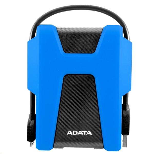 Externý pevný disk ADATA 1TB 2, 5" USB 3.1 AHD680,  modrá (guma,  odolná voči nárazom)0