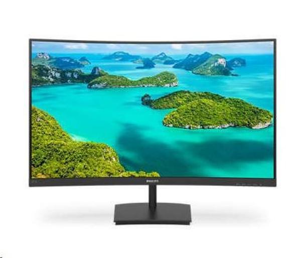 Philips MT VA LED 27" 271E1SCA/00 - VA panel, 1920x1080, D-Sub, HDMI, reproduktory, zakrivený panel