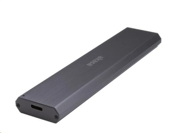 Externý box AKASA pre M.2 PCIe NVMe SSD,  USB 3.1 Gen 2 Superspeed+ (podporuje 2242,  2260 a 2280),  10 Gb/ s,  hliník4