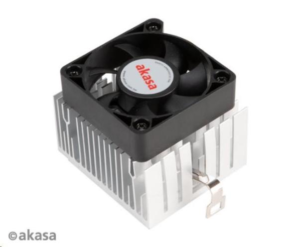 AKASA chladič CPU AK-CC1105ES01 pre Intel 370 a AMD Sc A,  50 mm