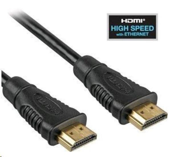 PREMIUMCORD HDMI kábel 7 m High Speed + Ethernet (v1.4),  pozlátené konektory