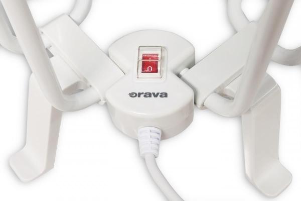 Orava SW-471 vysoušeč obuvi, 40 W, tepelná trubice, pro 2 páry bot, bílá2