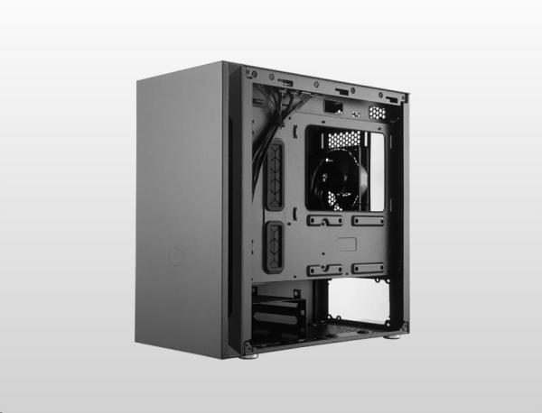 Skriňa Cooler Master Silencio S400 Steel, micro-ATX, Mini Tower, čierna, bez zdroja14