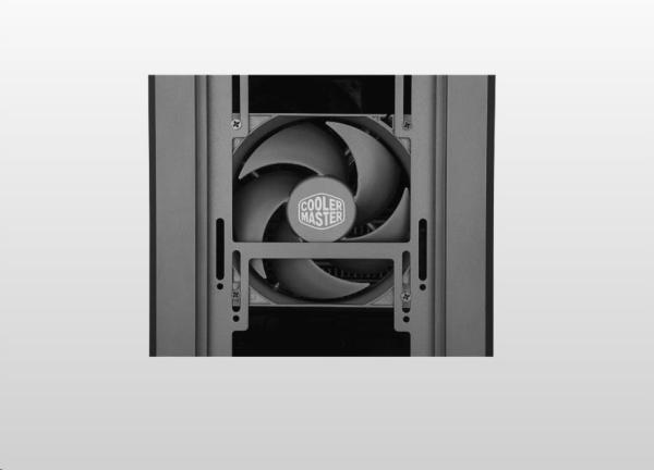 Skriňa Cooler Master Silencio S400 Steel, micro-ATX, Mini Tower, čierna, bez zdroja18