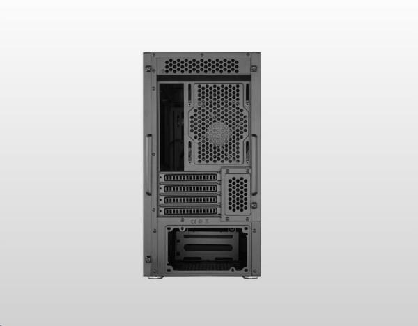 Skriňa Cooler Master Silencio S400 Steel, micro-ATX, Mini Tower, čierna, bez zdroja8