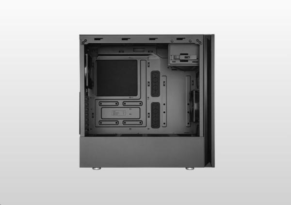 Cooler Master case Silencio S600 Steel,  ATX,  2x 120mm Fan,  Černá3