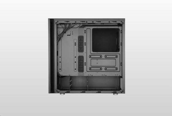 Cooler Master case Silencio S600 Steel,  ATX,  2x 120mm Fan,  Černá10