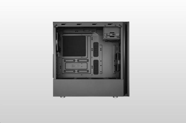 CoolerMaster case Silencio S600 Tempered Glass, ATX, Mid Tower, čierna, bez zdroje3