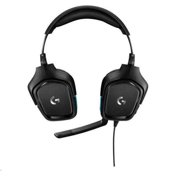 Logitech herní sluchátka G432 7.1 Wired6