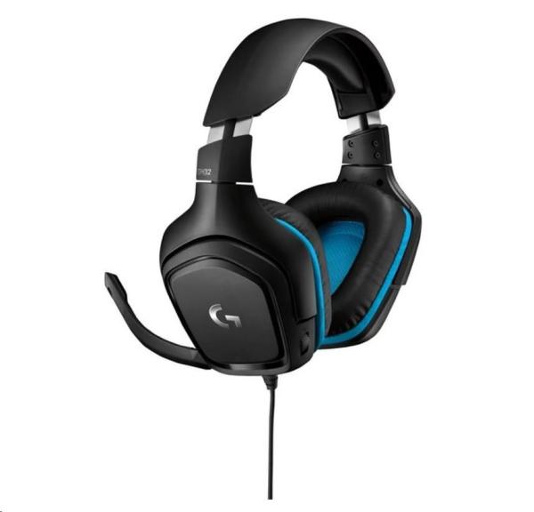 Logitech herní sluchátka G432 7.1 Wired0