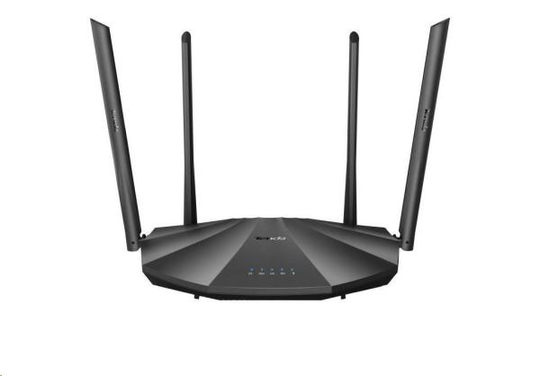 Tenda AC19 WiFi Router 2100Mb/ s, 1x GWAN, 4x GLAN, 1x USB, VPN, IPv6, 4x6dBi, 4x4 MU-MIMO, CZ AC21001