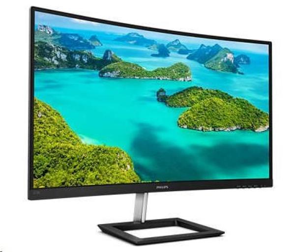 Philips MT VA LED 27" 272E1CA/ 00 - VA panel,  1920x1080,  D-Sub,  HDMI,  DP,  repro,  zakrivený1