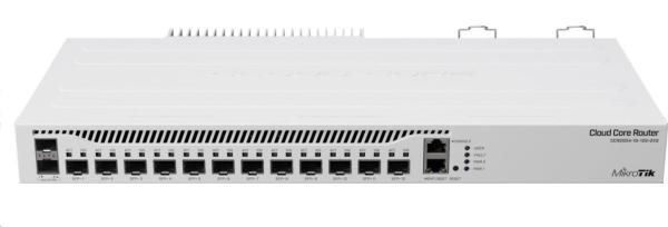 MikroTik Cloud Core Router,  CCR2004-1G-12S+2XS,  1700MHz CPU,  4GB RAM,  1xLAN,  12x SFP+,  2x SFP28,  vrátane. Licencia L6