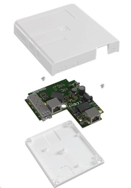Mikrotik GPEN21 inteligentný, fixný GB PoE injektor1