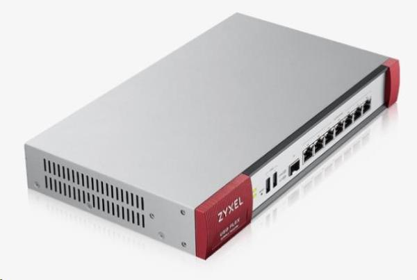 Zyxel USG Flex 500 Firewall 7 Gigabit user-definable ports, 1*SFP, 2* USB (Device only)0