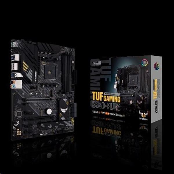 ASUS MB Sc AM4 TUF GAMING B550-PLUS, AMD B550, 4xDDR4, 1xDP, 1xHDMI4
