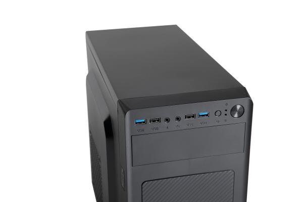 skriňa 1stCOOL STEP 3 ver.3 + čítačka kariet,  micro ATX,  AU,  2XUSB 3.0 + 2x USB 2.0,  bez napájania,  čierna1