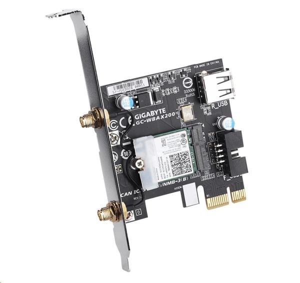 GIGABYTE PCI-E Wifi+BT 2400MBps 802.11a/ b/ g/ n/ ac1