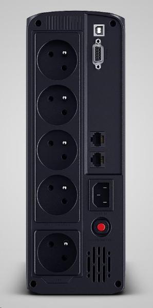 CyberPower Value PRO SERIE GreenPower UPS 1200VA/ 720W,  FR zásuvky1