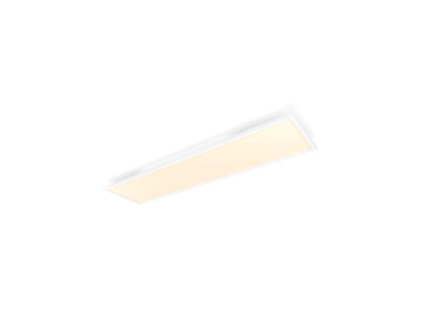 PHILIPS Aurelle Světelný stropní panel,  obdelník,  Hue White ambiance,  230V,  55W integr.LED,  Bílá