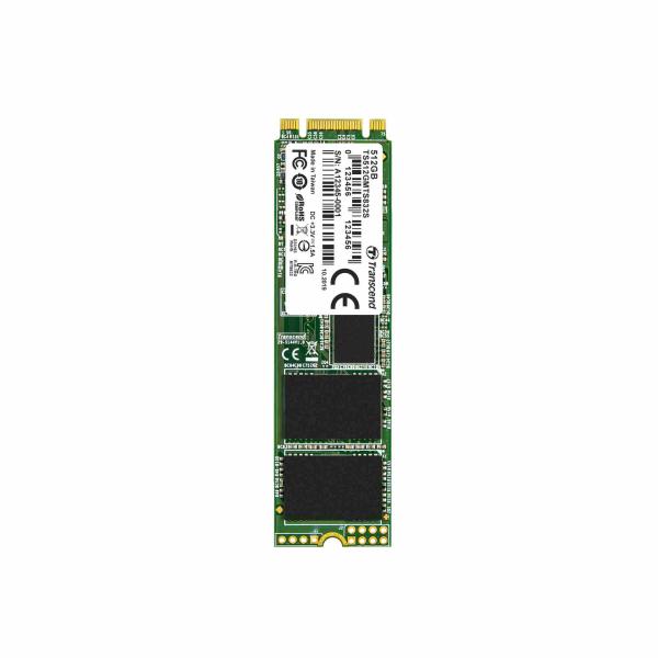 TRANSCEND SSD MTS832S,  jednostranný,  512 GB,  M.2 2280,  SATA B+M Key,  TLC3