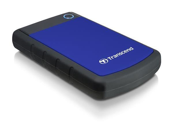 Externý pevný disk TRANSCEND 2, 5" USB 3.1 StoreJet 25H3B,  4 TB,  modrý (odolný voči nárazom)