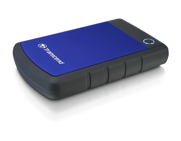 Externý pevný disk TRANSCEND 2, 5" USB 3.1 StoreJet 25H3B,  4 TB,  modrý (odolný voči nárazom)2