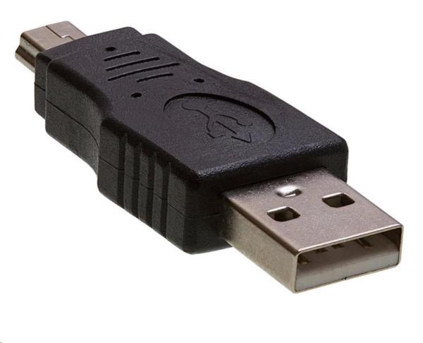 Adaptér USB PREMIUMCORD A-B M/M mini USB 5pin