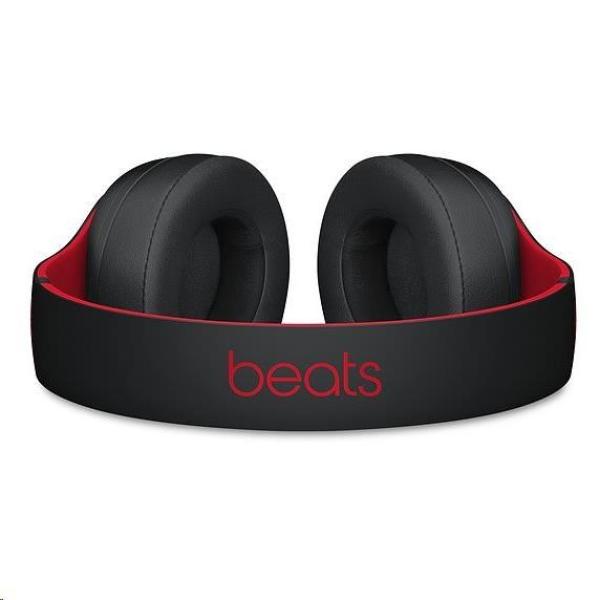 Beats Studio3 Wireless Over-Ear Headphones - The Beats Decade Collection - Defiant Black-Red0