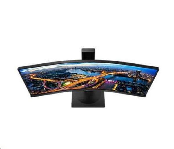 Philips MT VA LED 345B1C/ 00 - VA panel,  3440x1440,  2xHDMI,  DP,  USB,  reproduktory,  na výšku,  zakrivený5