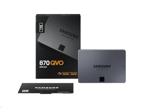 Samsung 870 QVO SATA III-1000GB 2, 5" SSD0