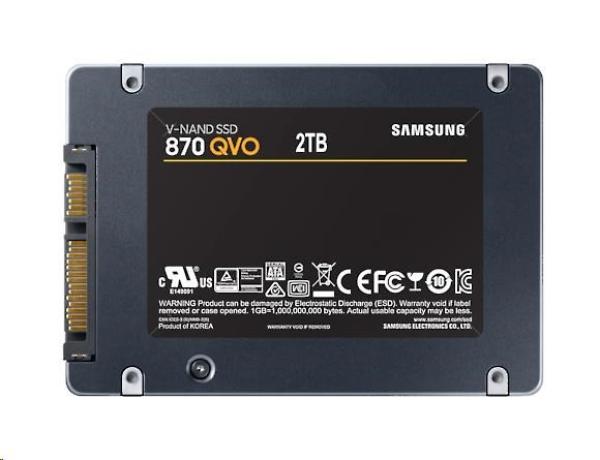 2, 5" SSD disk Samsung 870 QVO SATA III-2000 GB3