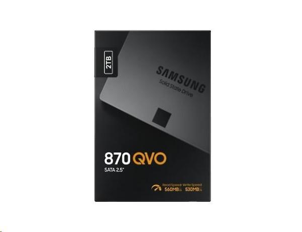 2, 5" SSD disk Samsung 870 QVO SATA III-2000 GB0