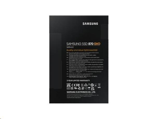 2, 5" SSD disk Samsung 870 QVO SATA III-2000 GB7