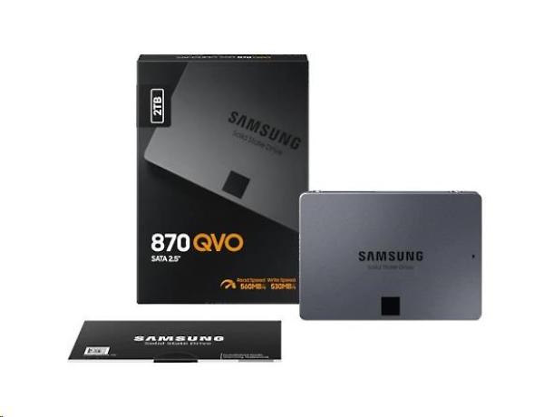 2, 5" SSD disk Samsung 870 QVO SATA III-2000 GB8