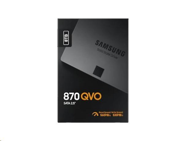 2, 5" SSD disk Samsung 870 QVO SATA III-8000 GB0