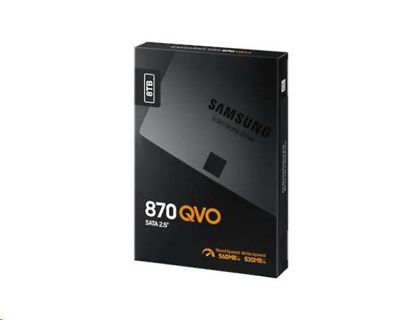 2, 5" SSD disk Samsung 870 QVO SATA III-8000 GB7