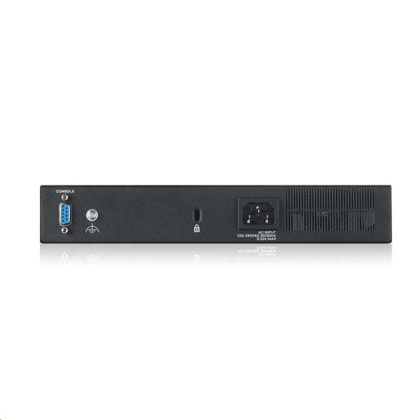 Zyxel GS2220-10 10-portový gigabitový riadený prepínač L2,  8x gigabit RJ45,  2x gigabit RJ45/ SFP0