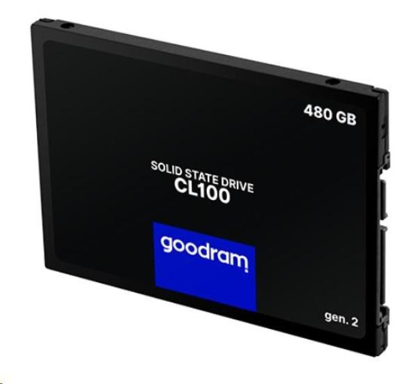 GOODRAM SSD CL100 Gen.3 480 GB SATA III 7 mm, 2,5"1
