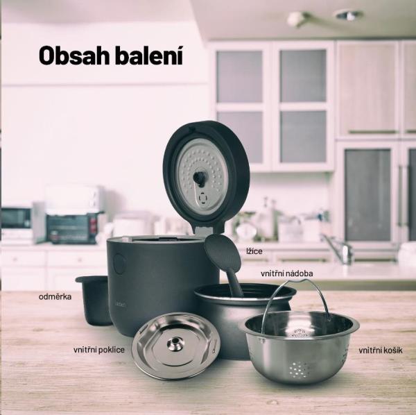 Lauben Low Sugar Rice Cooker 1500AT - rýžovar3