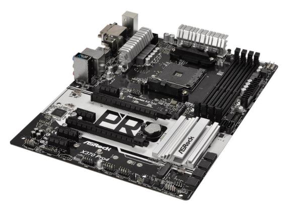 ASRock MB Sc AM4 X370 PRO4,  AMD X370,  4xDDR4,  VGA2