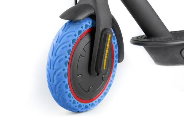 Bezdušová pneumatika pro Xiaomi Scooter modrá (Bulk)3