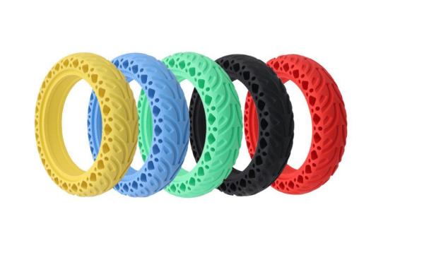 Bezdušová pneumatika pro Xiaomi Scooter zelená (Bulk)3
