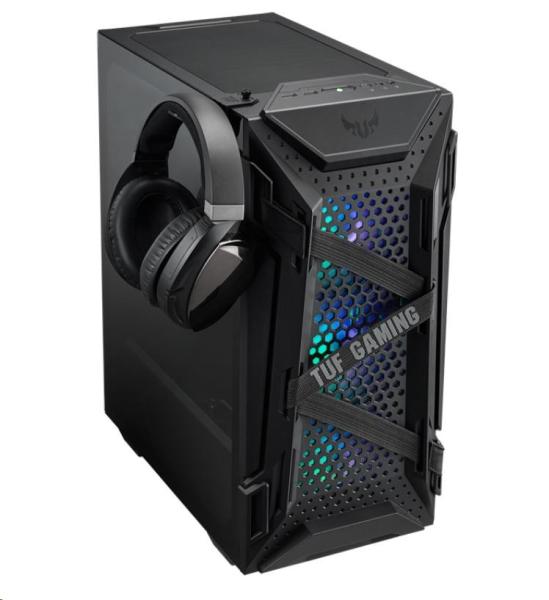 ASUS skriňa TUF GAMING GT301 BLACK AURA,  ATX Tower,  čierna,  bez zdroja1