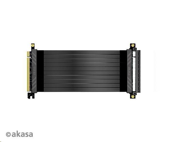 AKASA RISER BLACK X2 Premium PCIe 3.0 x 16 Stúpačka,  100 cm