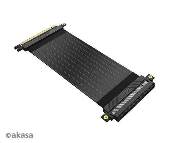 AKASA RISER BLACK X2 Premium PCIe 3.0 x 16 Stúpačka,  100 cm2